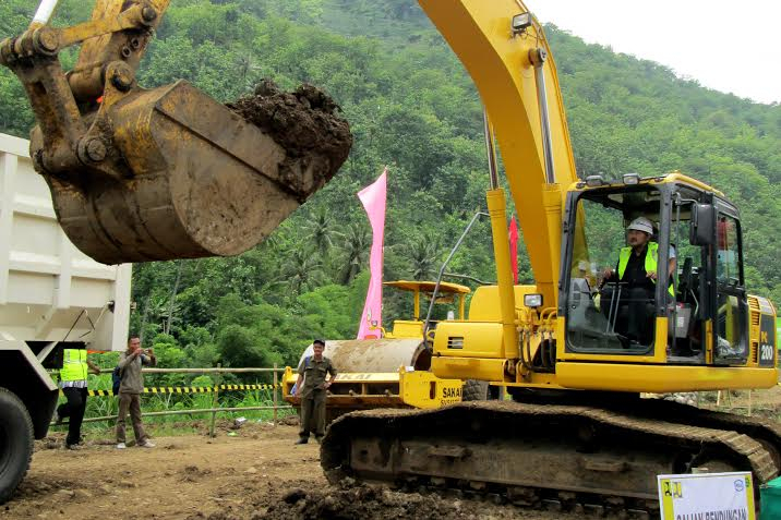 Pembangunan Bendungan Tugu Senilai Rp 600 Miliar Dimulai