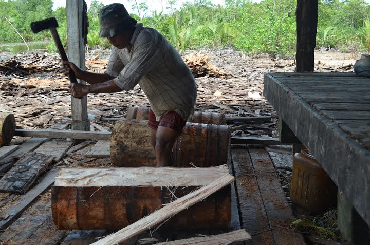 Izin Konsesi HTI Bikin Gelisah Petani Sagu di Riau
