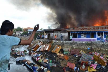 Pasca Kebakaran Besar, Pemkab Nunukan Berlakukan Status Tanggap Darurat