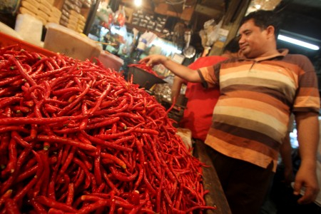 Harga Cabai di Semarang Naik Dua Kali Lipat