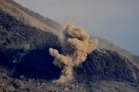 PVMBG: Pembentukan Kubah Lava Sinabung Masih Berlangsung