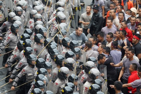Latihan Pengamanan Pemilu, Jl Thamrin Dialihkan