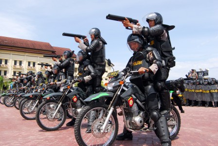 Penembak Jitu Siap Amankan Pemilu di Kaltim