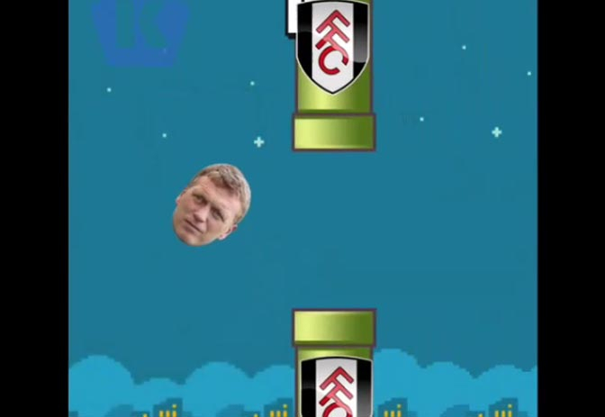 Flappy Bird Berganti Wajah Moyes