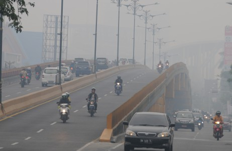 Indeks Pencemaran Udara di Pekan Baru Membaik