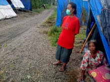 Pengungsi Kelud di Dusun Gambaranyar Terlantar