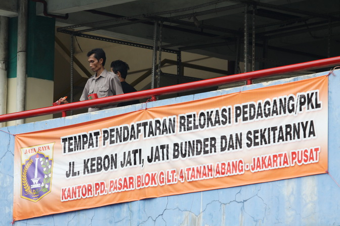 Ini Program baru Jokowi  Untuk P Tanah Abang  Blok G :