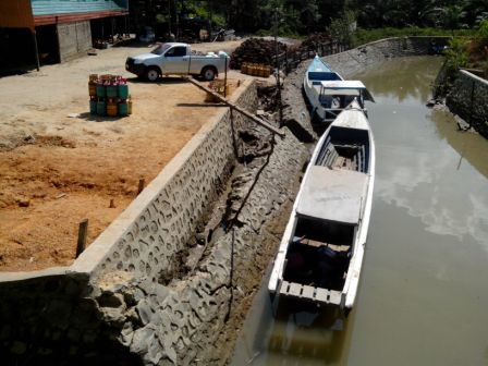 Perahu Muatan Gas Malaysia Karam di Perairan Sebatik