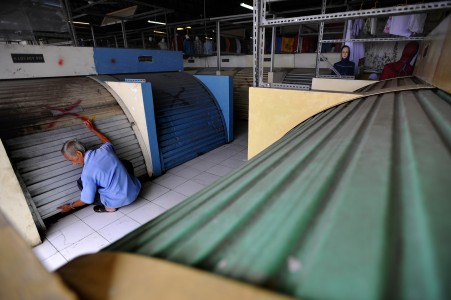 Jokowi Minta Sewa Gratis Pedagang Pasar Blok G Diperpanjang