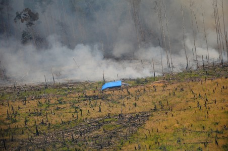 BNPB Kirim Helikopter untuk Padamkan Asap di Riau
