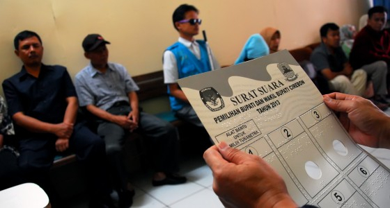 Surat Suara Untuk Penyandang Disabilitas