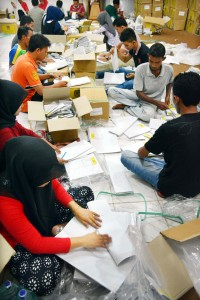 2200 Surat Suara Di Banyuwangi Rusak