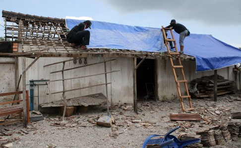 Perbaikan Rumah Terdampak Letusan Kelud, Rampung