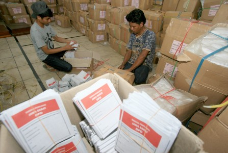 Formulir Model C dan D Terlambat, KPUD Jombang Tetap Kirim Surat Suara