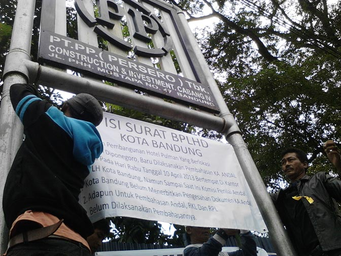 Walhi: Pembangunan BICC di Bandung Langgar RTRW
