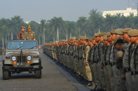 Satpol PP Jakarta Siapkan Ribuan Personil Amankan Pemilu