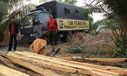 Tersangka Pembakar Hutan Riau Capai 104 Orang