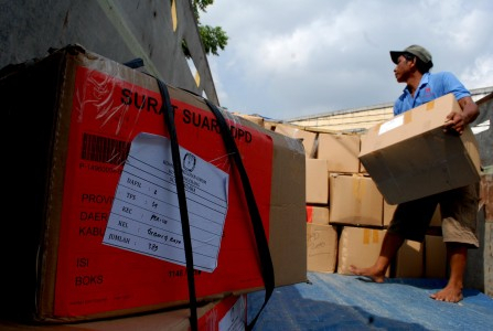 Logistik KPU SDB Baru Dikirim Akhir Pekan