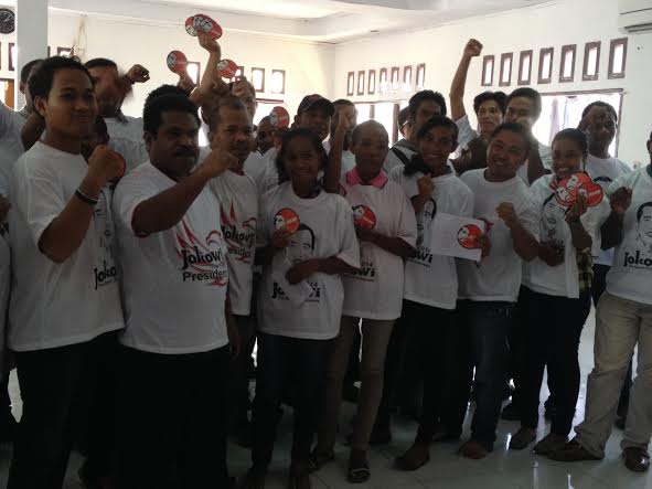 Ini Alasan Relawan Papua Dukung Jokowi Jadi Presiden