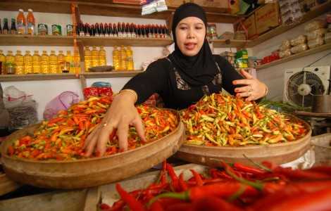 Harga Cabai di Semarang Melonjak Tinggi