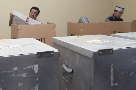 Mau Memilih, Surat Suara Sudah Dicoblos