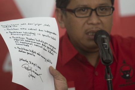 PDIP: Koalisi Untuk Usung Jokowi dan Amankan Kebijakan Pemerintah