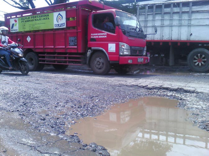 Lebih dari 300 Km Jalan di Kudus Rusak