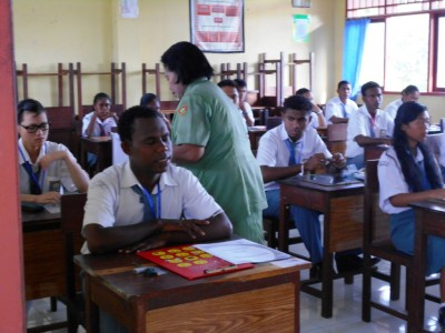 Dinas Pendidikan Pastikan Semua Sekolah di Papua Gelar UN