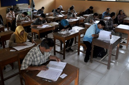6 CCTV Pantau Siswa UN di SMK 3 Kotaraja