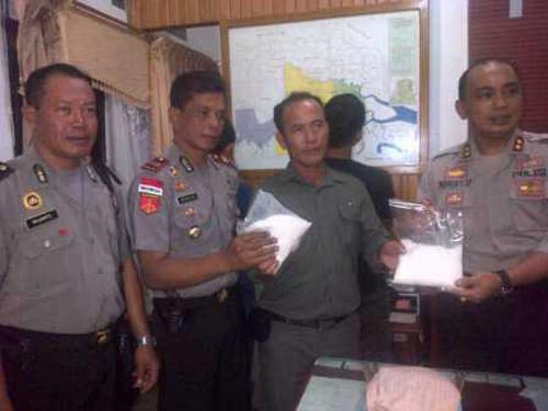 Polisi Sebatik Amankan 1 Kg Sabu dari Malaysia