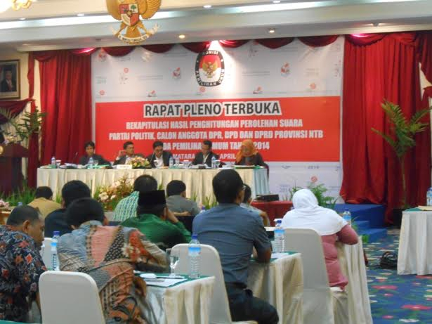 Bawaslu dan KPU NTB Tak Sepakati Aturan Rekapitulasi Suara