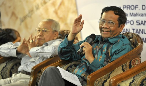 Nama Mahfud MD Disebut Disidang Suap Pilkada Banten