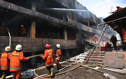 Pasar Jaya Tampik Kebakaran Pasar Senen Disengaja