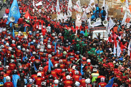 Hari Buruh: Kontrak Politik Buruh KSPI untuk Prabowo