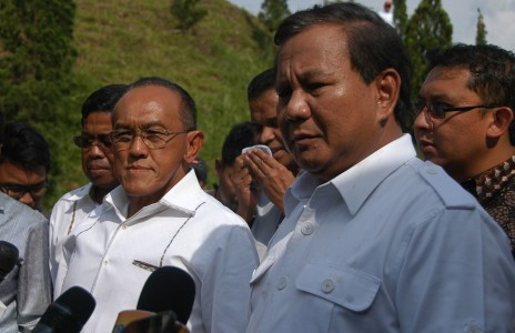 Ical Akui Siap Jadi Cawapres Prabowo