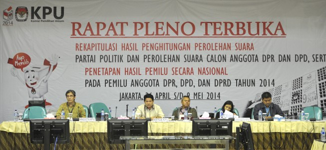 Pengumuman Hasil Pileg di KPU Bakal Molor