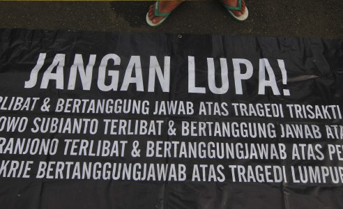 Kivlan Zein Bicara, Aktivis HAM Desak Bentuk Pengadilan HAM Ad Hoc