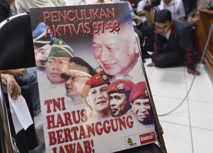 Mencari Kebenaran Aktivis Hilang