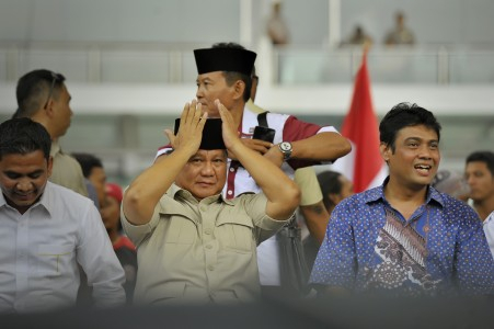 KSPI Deklarasikan Prabowo Sebagai Calon Presiden