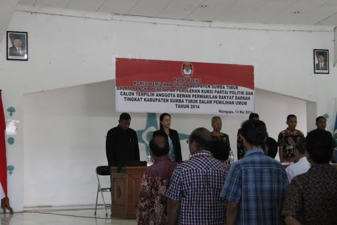 Saksi Protes, Pleno Penetapan Kursi di Sumba Timur Diskors 2 Kali