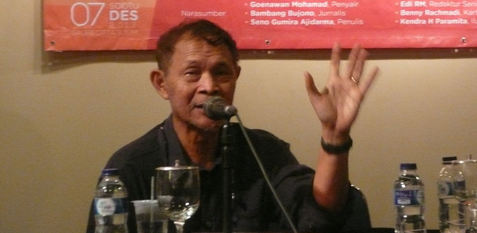 Hatta Dukung Prabowo, Goenawan Mohamad Mundur dari PAN