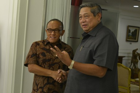 Ketemu SBY, Ical Bahas Koalisi