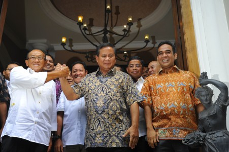 Agung Laksono: Golkar Sebaiknya Dukung Gerindra-PAN