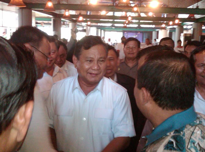 Prabowo Didukung Ratusan Purnawirawan TNI dan Polri