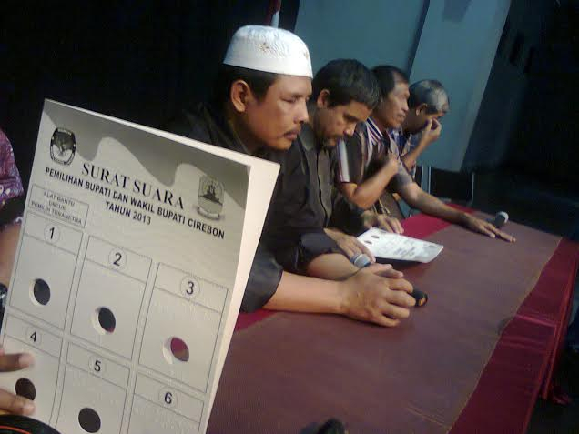 Alat Bantu Coblos Kertas Suara untuk Tunanetra Disiapkan