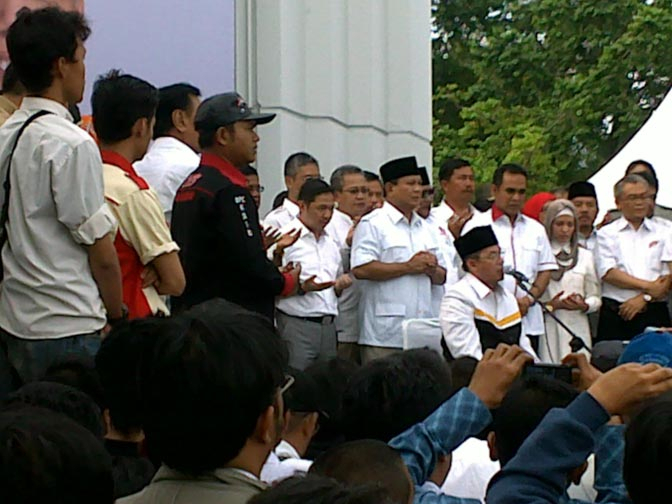 Prabowo-Hatta Yakin Menang di Jawa Barat