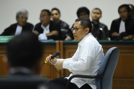 Anas Urbaningrum: Nazaruddin Yang Menyusun Dakwaan KPK