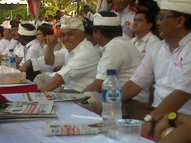 Hatta Rajasa Kunjungi Pasar-Pasar di Bali