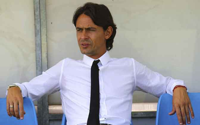 Filippo Inzaghi Pelatih Baru Milan