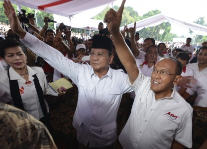 Prabowo: ARB Sumbang Militer Jutaan Dolar
